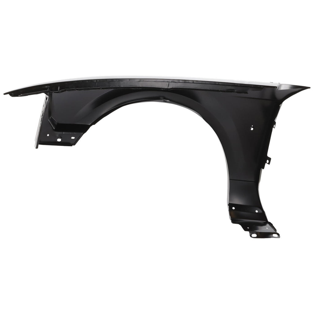Front Right Fender For 1999-2004 Ford Mustang Primed Steel with Emblem Provision