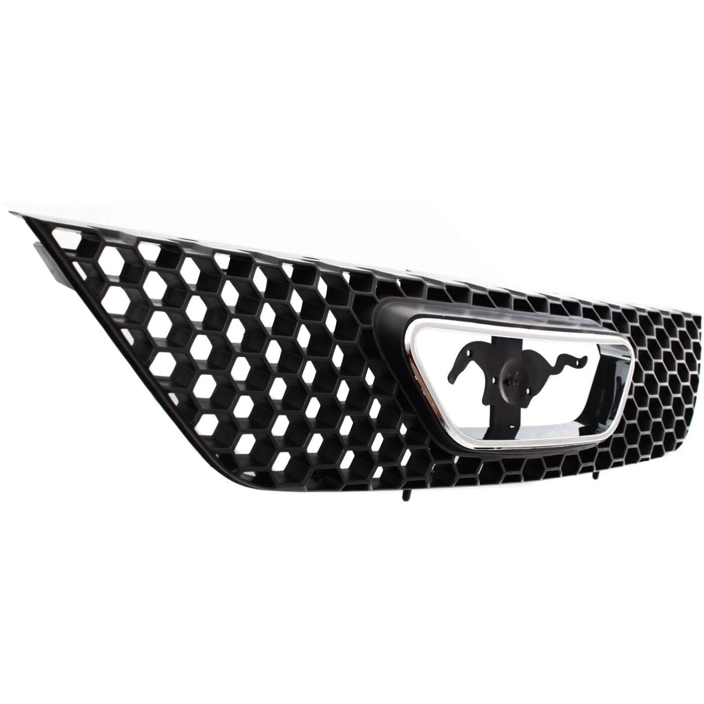 Grille For 99-2004 Ford Mustang Textured Black Plastic