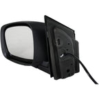 Mirror Left For 2008-20 Dodge Grand Caravan Power Adjust Heated Textured Black