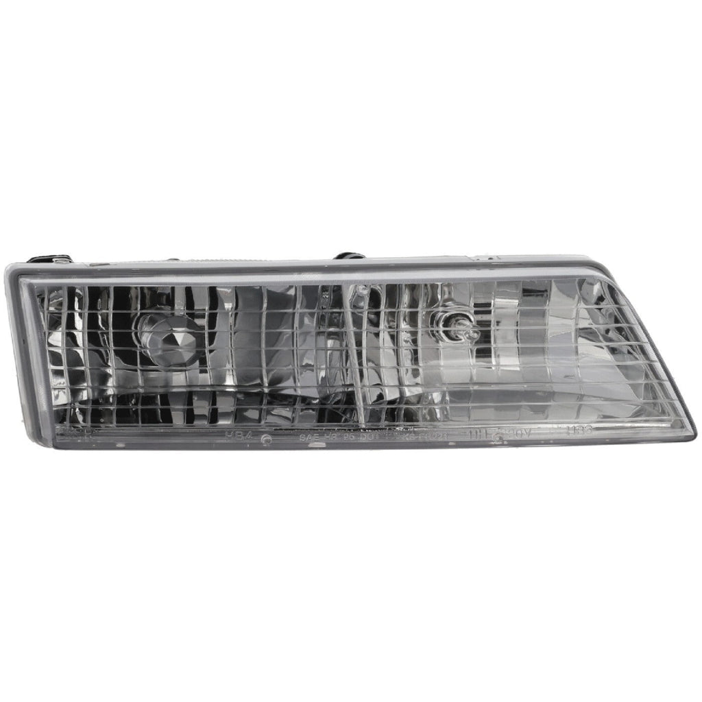 Headlight Set For 95-97 Mercury Grand Marquis Sedan Left and Right With Bulb 2Pc