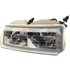 Headlight Set For 95-97 Mercury Grand Marquis Sedan Left and Right With Bulb 2Pc