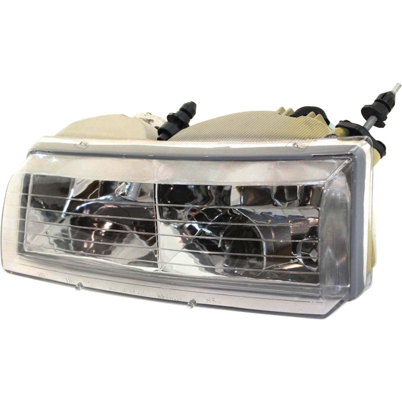 Headlight Set For 95-97 Mercury Grand Marquis Sedan Left and Right With Bulb 2Pc