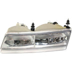 Headlight Set For 95-97 Mercury Grand Marquis Sedan Left and Right With Bulb 2Pc