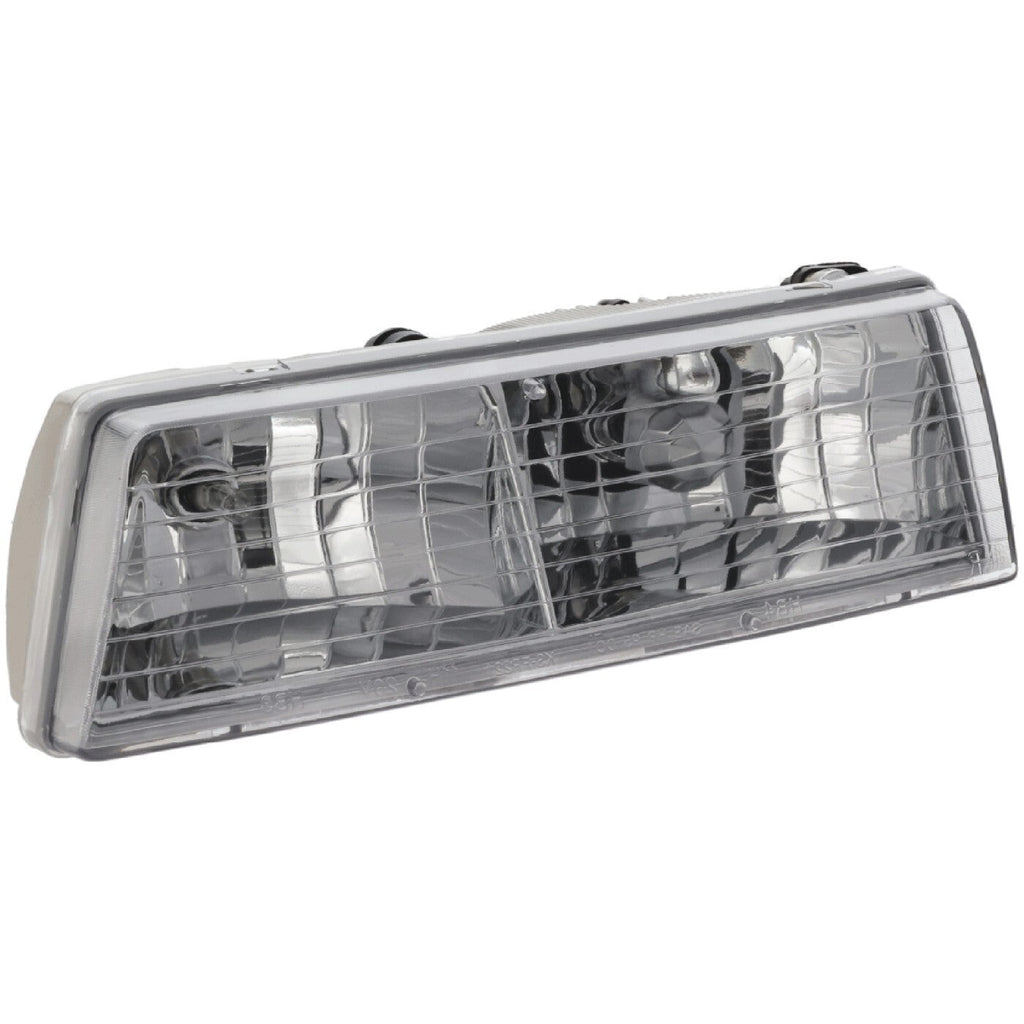 Headlight Set For 95-97 Mercury Grand Marquis Sedan Left and Right With Bulb 2Pc