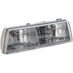Headlight Set For 95-97 Mercury Grand Marquis Sedan Left and Right With Bulb 2Pc