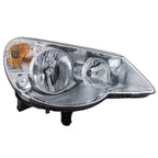 Headlight Assembly Set For 2007-2010 Chrysler Sebring Left and Right With Bulb