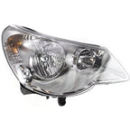 Headlight Assembly Set For 2007-2010 Chrysler Sebring Left and Right With Bulb