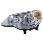 Headlight Assembly Set For 2007-2010 Chrysler Sebring Left and Right With Bulb