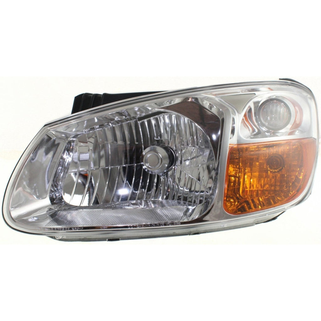 Headlight Set For 2007-2009 Kia Spectra Left and Right With Bulb 2Pc