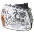 Headlight Set For 2007-2009 Kia Spectra Left and Right With Bulb 2Pc