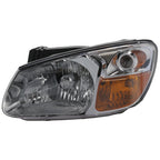 Headlight Set For 2007-2009 Kia Spectra Left and Right With Bulb 2Pc