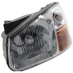 Headlight Set For 2007-2009 Kia Spectra Left and Right With Bulb 2Pc