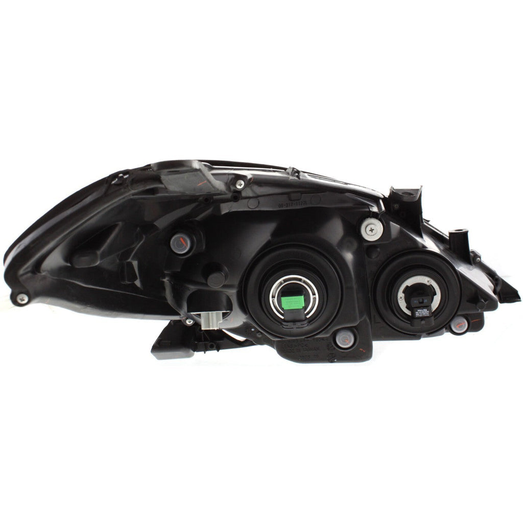 Headlight Set For 2004 2005 2006 Toyota Solara Left and Right With Bulb 2Pc