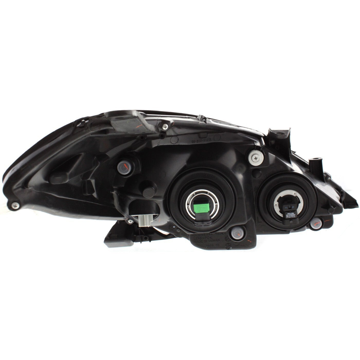 Headlight Set For 2004 2005 2006 Toyota Solara Left and Right With Bulb 2Pc