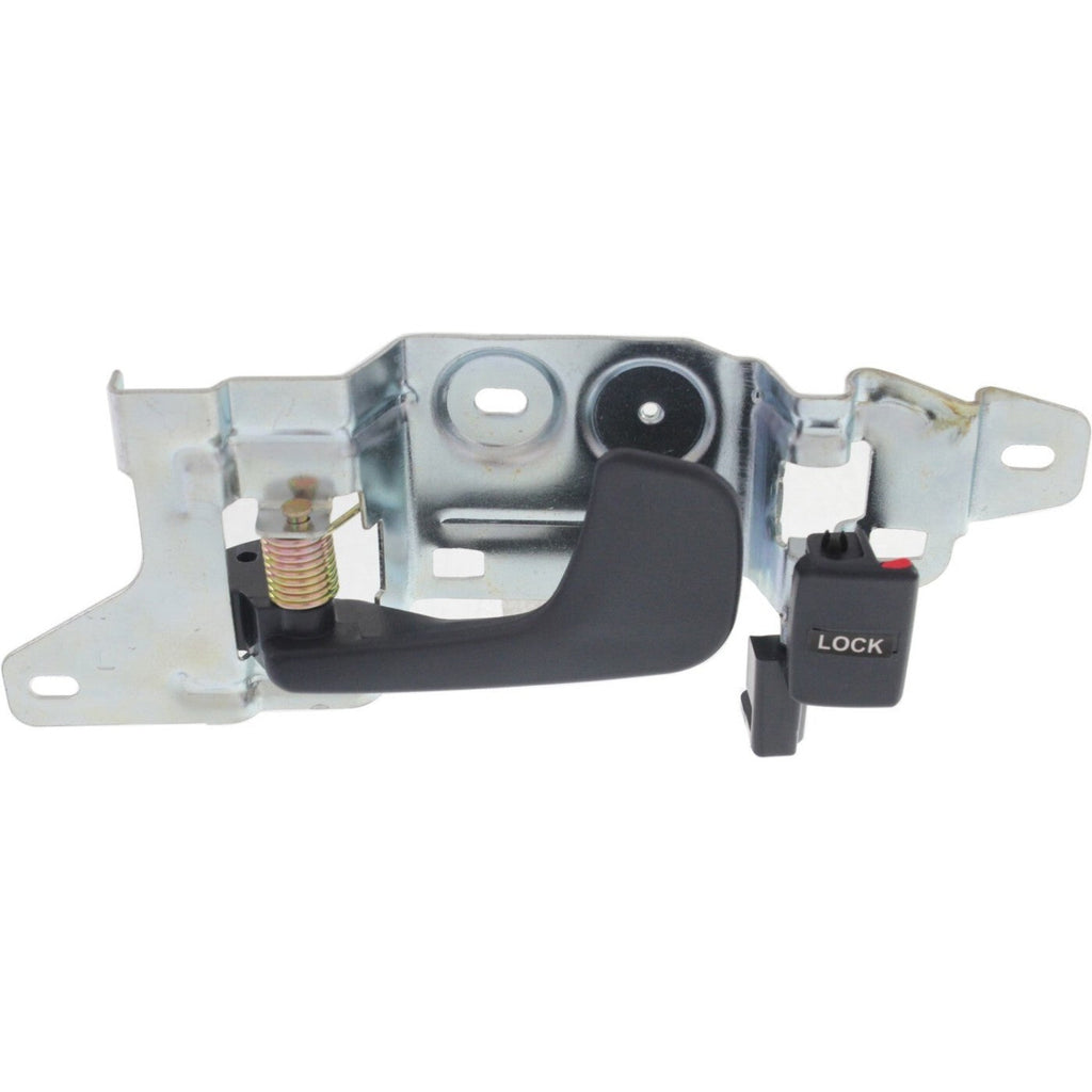 Interior Door Handle Set For 1992-1995 Honda Civic Black Front Black 2Pc