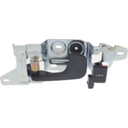 Interior Door Handle Set For 1992-1995 Honda Civic Black Front Black 2Pc
