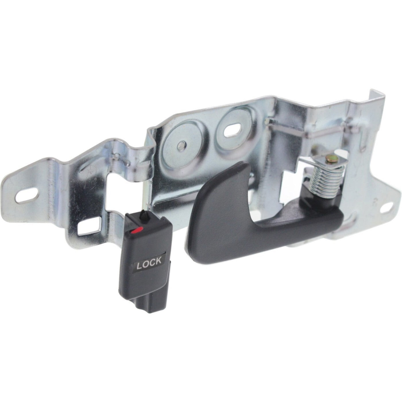 Interior Door Handle Set For 1992-1995 Honda Civic Black Front Black 2Pc