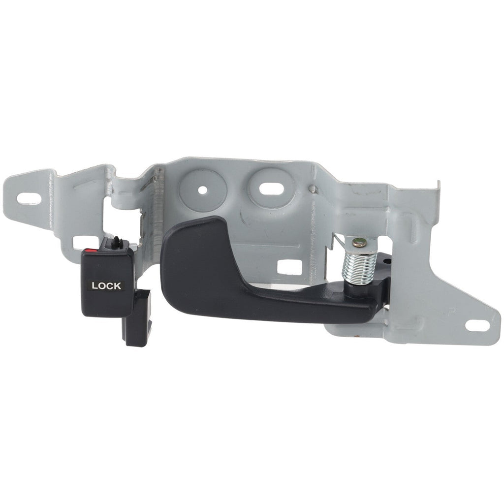 Interior Door Handle Set For 1992-1995 Honda Civic Black Front Black 2Pc