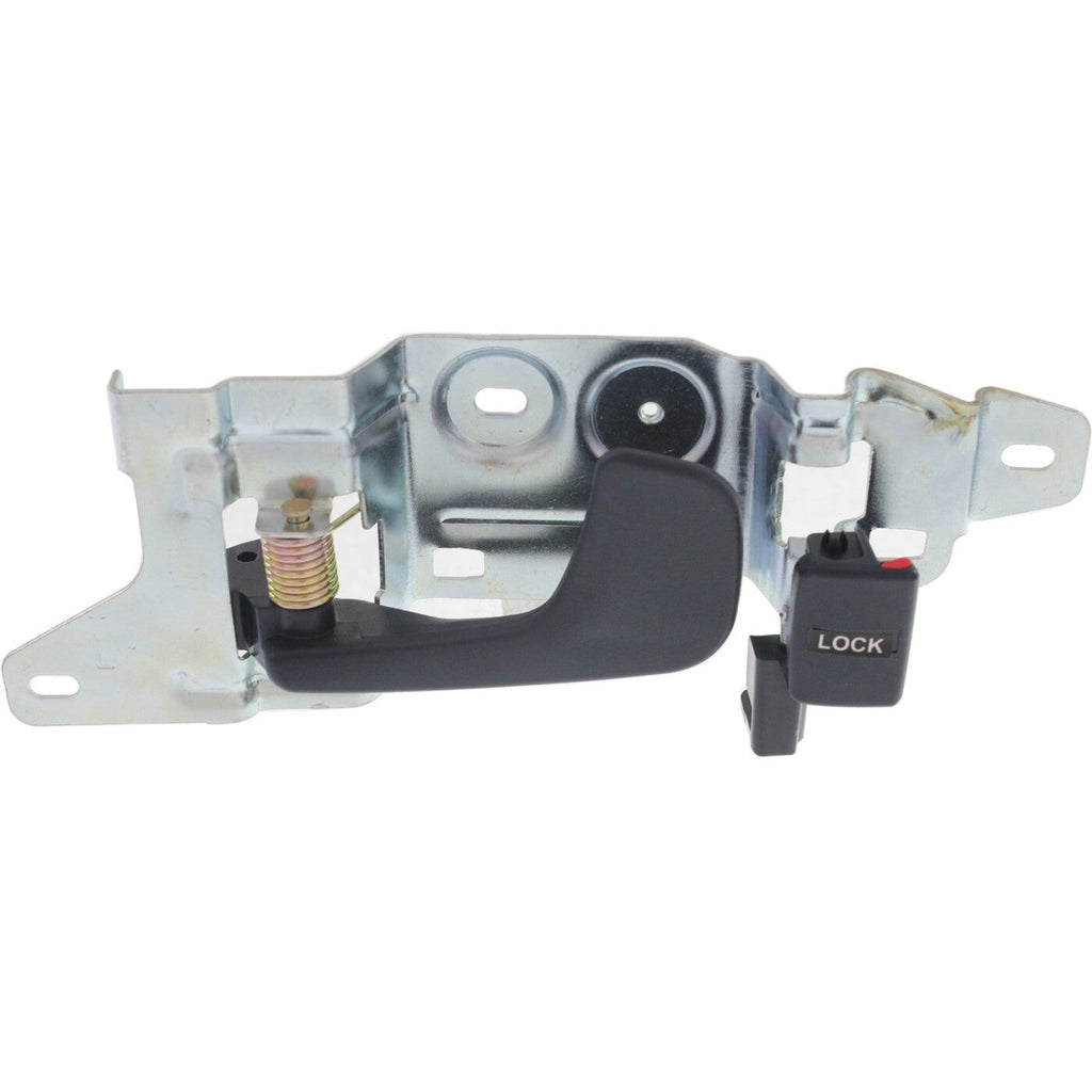 Interior Door Handle Set For 1992-1995 Honda Civic Black Front Black 2Pc