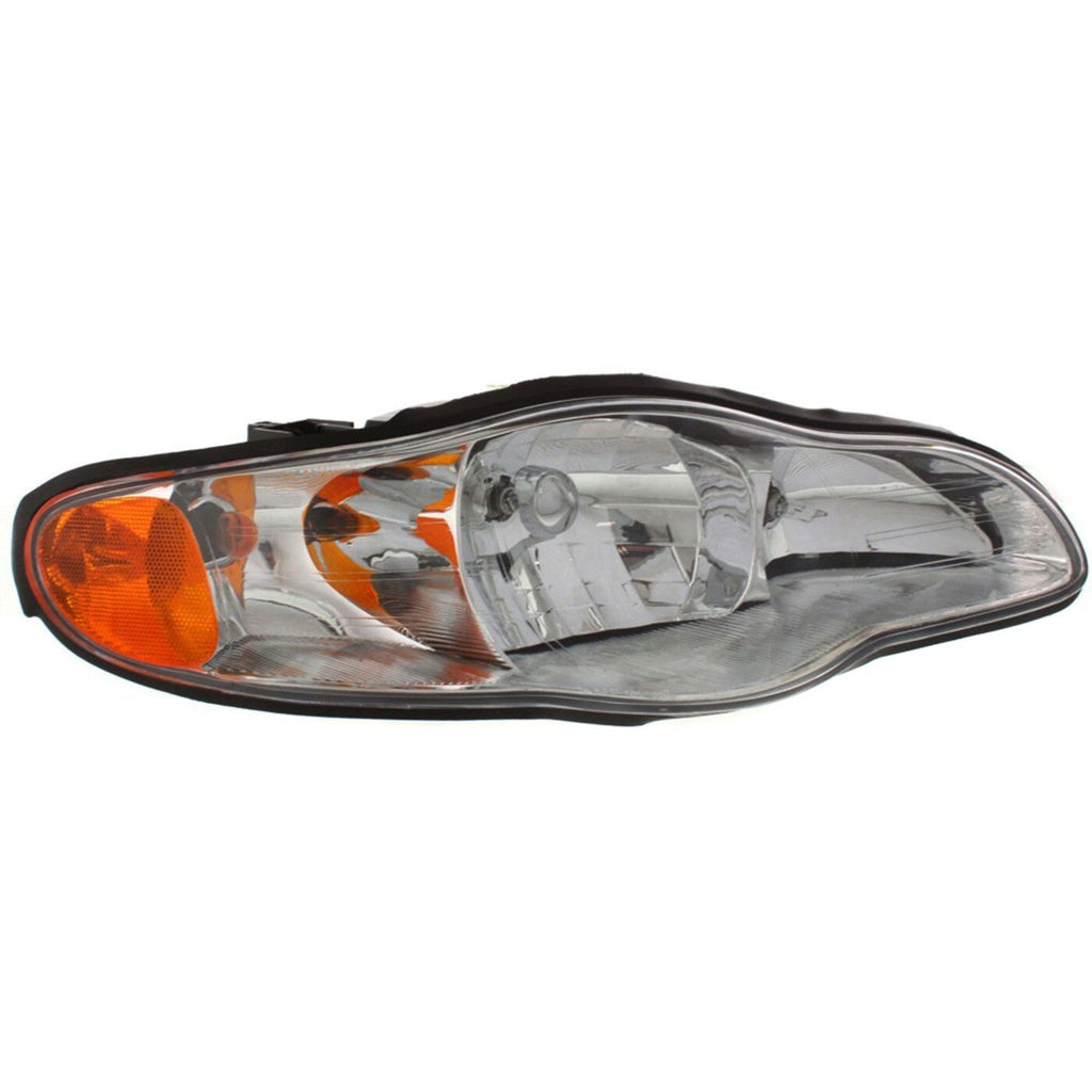 Headlight Set For 2000-2005 Chevrolet Monte Carlo Left and Right With Bulb 2Pc