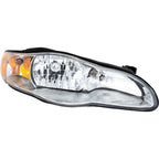 Headlight Set For 2000-2005 Chevrolet Monte Carlo Left and Right With Bulb 2Pc