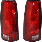 Tail Light For 88-99 GMC C1500 Set of 2 Driver and Passenger Side