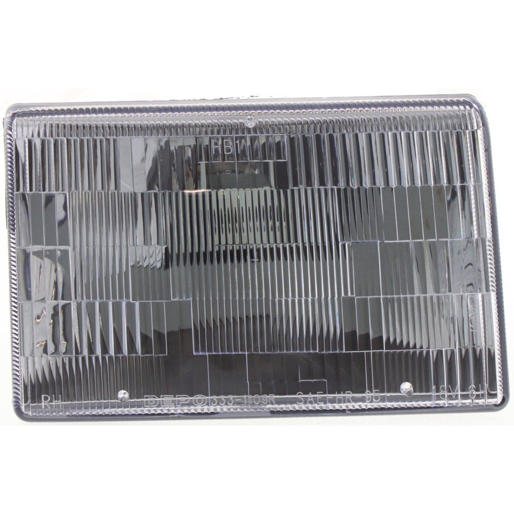 Headlight Kit For 93-96 Jeep Grand Cherokee With Corner Light Turn Signal Light