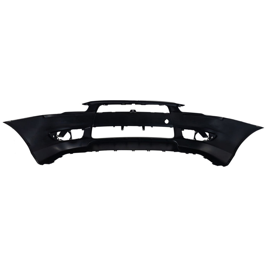 Front Bumper Cover For 2008-2015 Mitsubishi Lancer Primed With Fog Light Holes