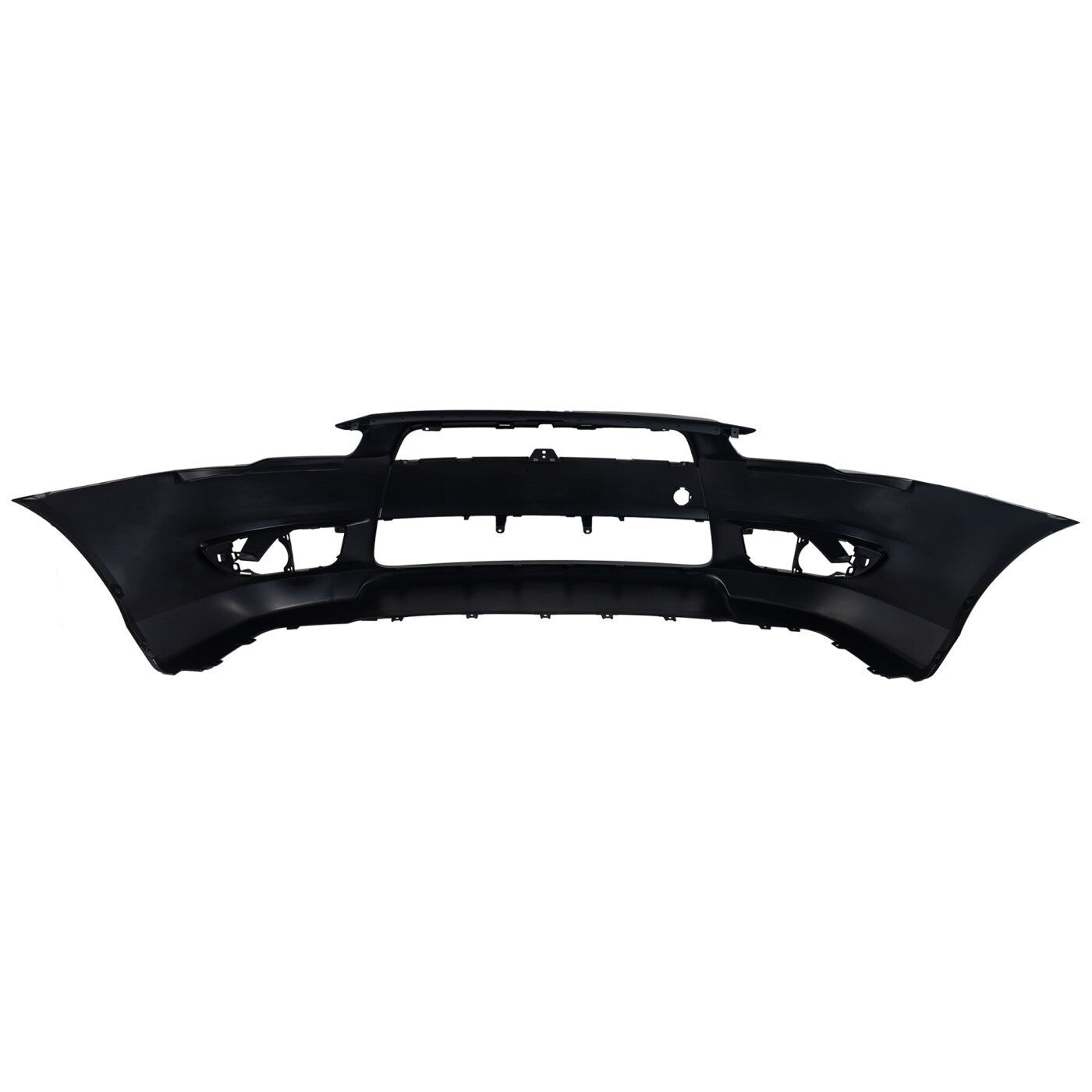 Front Bumper Cover For 2008-2015 Mitsubishi Lancer Primed With Fog Light Holes