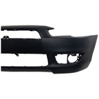 Front Bumper Cover For 2008-2015 Mitsubishi Lancer Primed With Fog Light Holes
