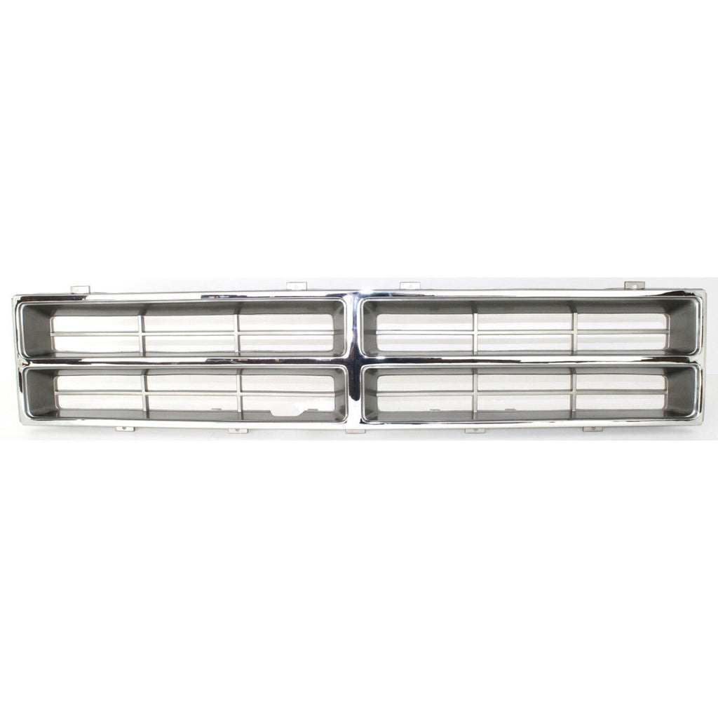 Grille Assembly Kit For 1986-1990 Dodge D150 Grille Assembly - FWD Chrome