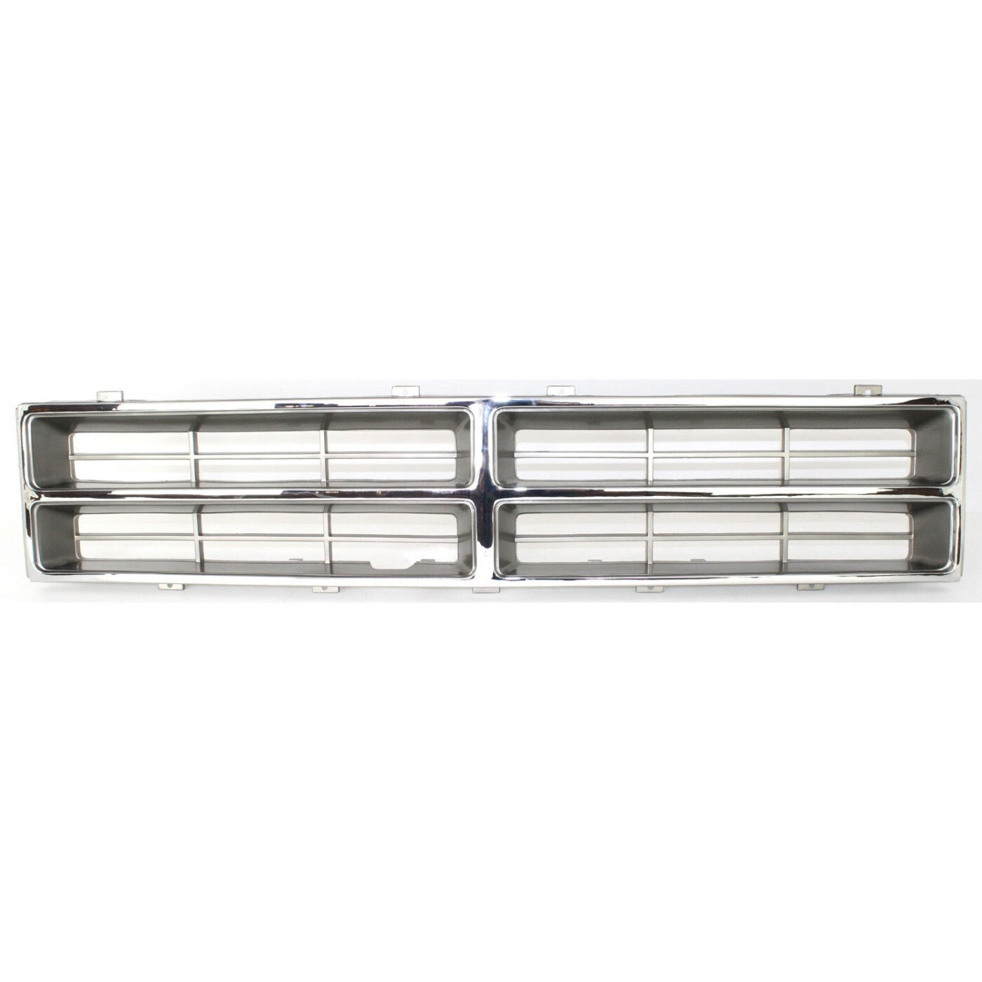 Grille Assembly Kit For 1986-1990 Dodge D150 Grille Assembly - FWD Chrome