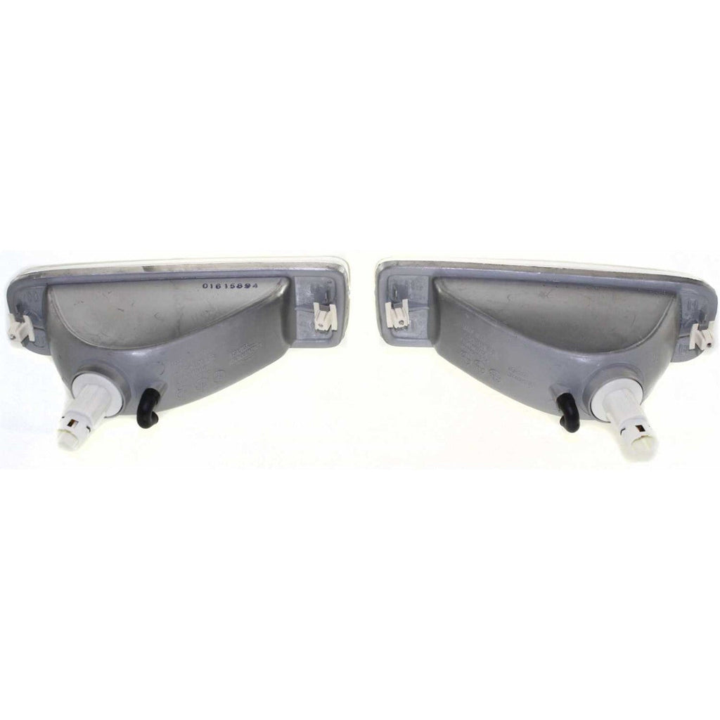 Turn Signal Light Set For 96-98 Toyota 4Runner with Bulb Front Diamond Design