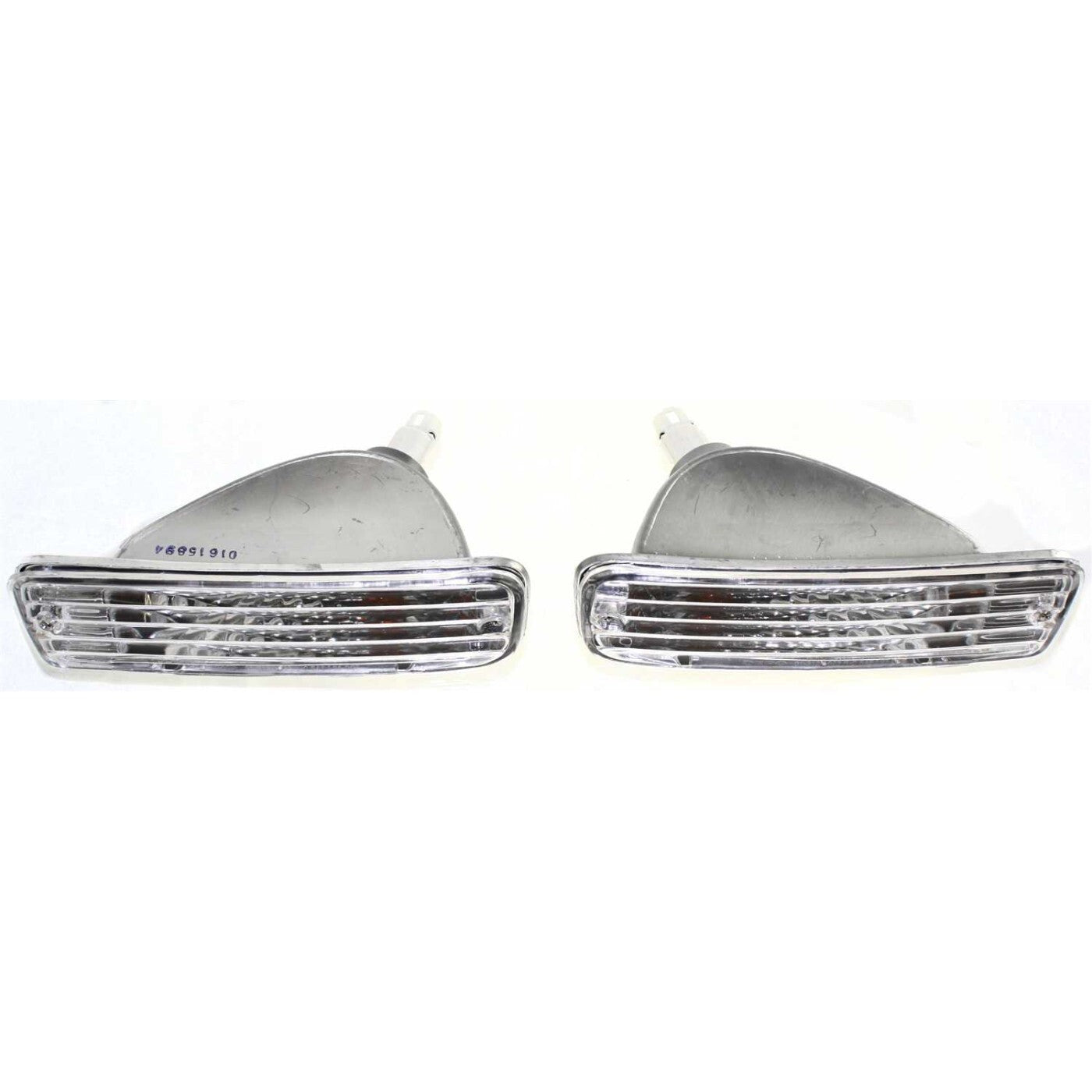 Turn Signal Light Set For 96-98 Toyota 4Runner with Bulb Front Diamond Design