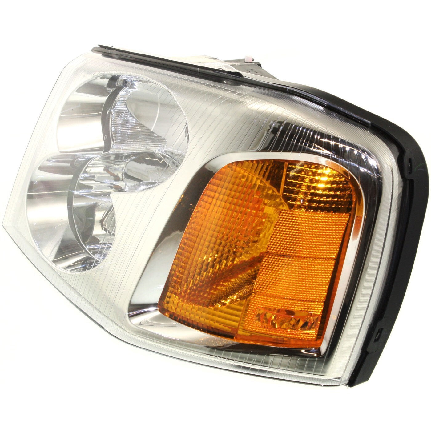 Driver and Passenger Side Headlights For GMC Envoy 2002-2009 Halogen with Bulbs