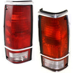 Tail Light Set For 82-93 Chevrolet S10 GMC S15 Sonoma Left & Right 915708 915707