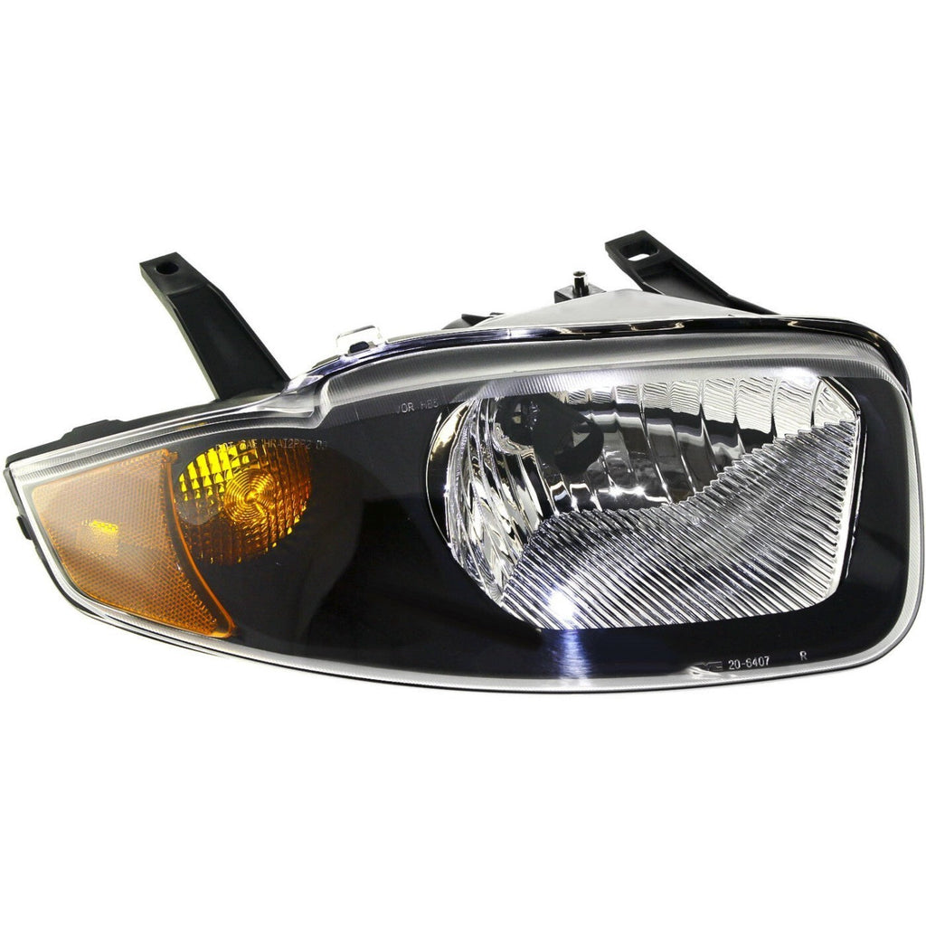 Headlight Set For 2003-2005 Chevrolet Cavalier Driver and Passenger Side