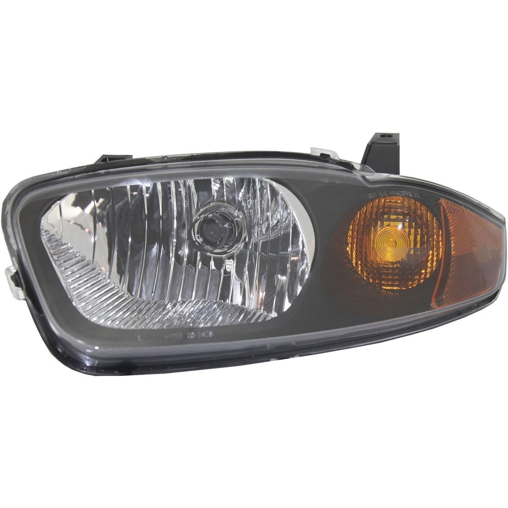 Headlight Set For 2003-2005 Chevrolet Cavalier Driver and Passenger Side