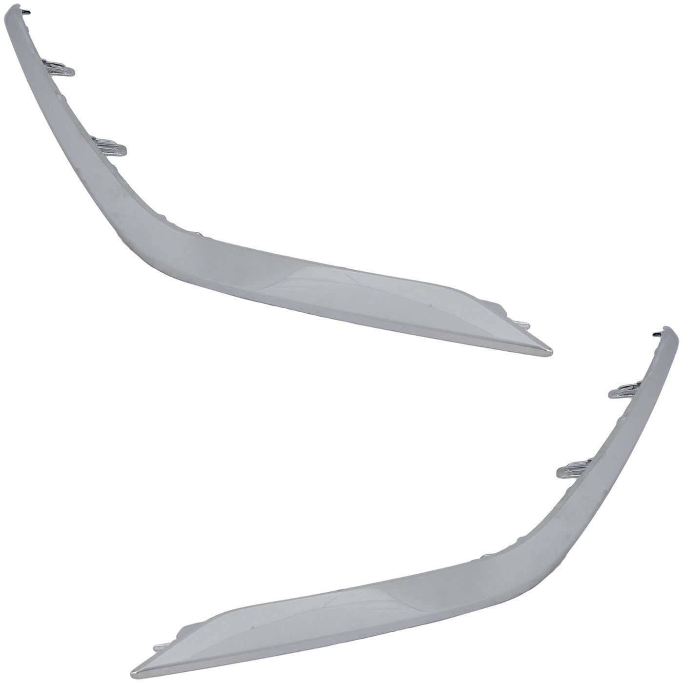 Bumper Trim Set For 2019-2021 Nissan Murano Front Driver and Passenger Side