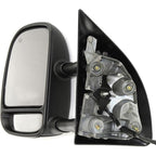 Tow Mirror For 2002 2007 Ford F-350 Super Duty Left Side Power Heat Corner Glass