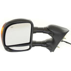 Tow Mirror For 2002 2007 Ford F-350 Super Duty Left Side Power Heat Corner Glass