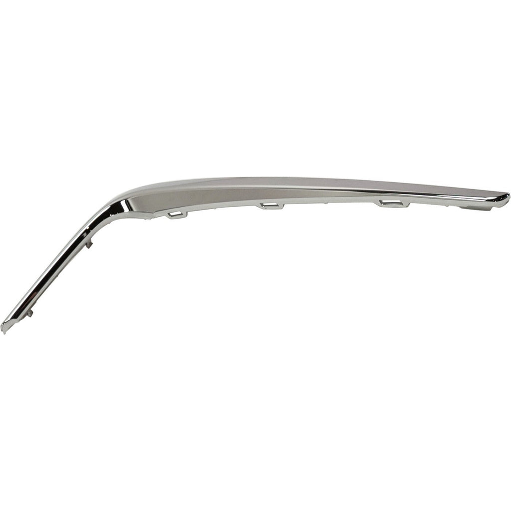 Bumper Trim Molding Set For 2017-2020 Acura MDX Front Left and Right Side Chrome