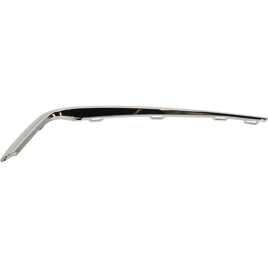 Bumper Trim Molding Set For 2017-2020 Acura MDX Front Left and Right Side Chrome