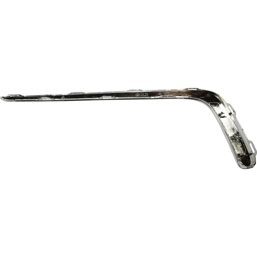 Bumper Trim Molding Set For 2017-2020 Acura MDX Front Left and Right Side Chrome