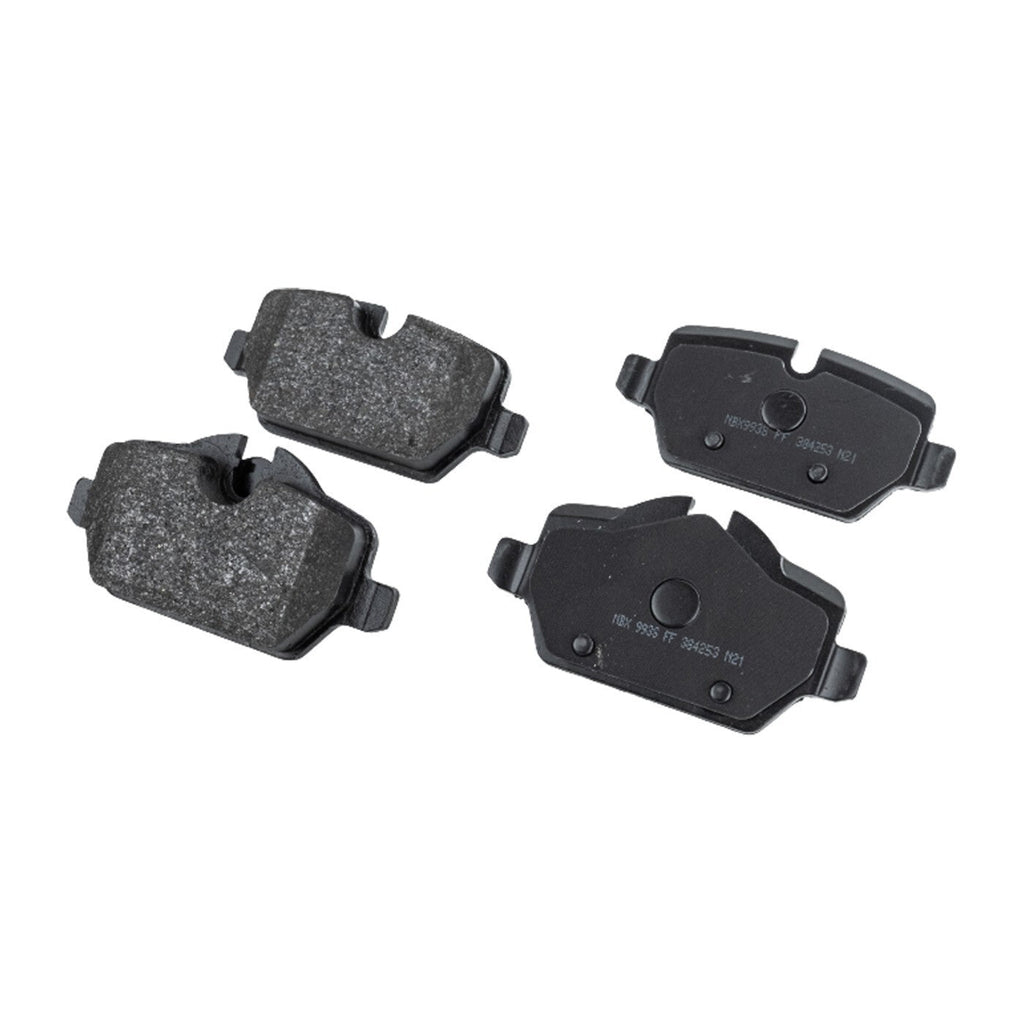 Front and Rear Ceramic Brake Pad Set For 2011-2016 Mini Cooper Countryman FWD