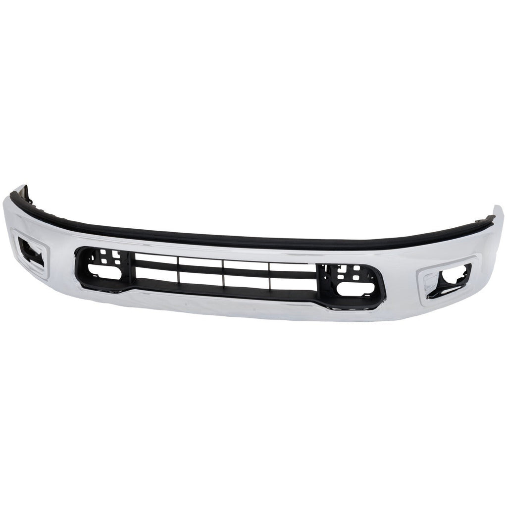 Bumper For 2017-2019 Nissan Titan Front Lower Chrome Steel 62022EZ70D