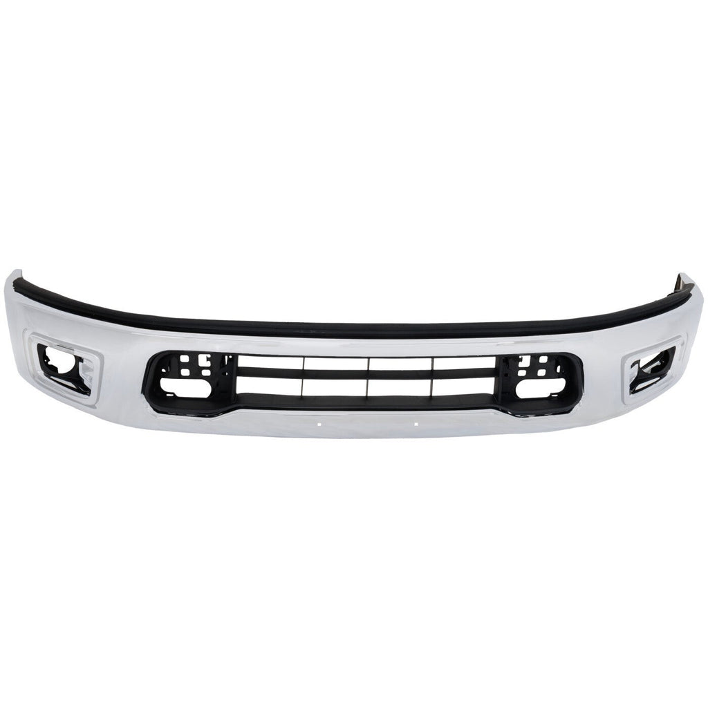 Bumper For 2017-2019 Nissan Titan Front Lower Chrome Steel 62022EZ70D
