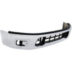 Bumper For 2017-2019 Nissan Titan Front Lower Chrome Steel 62022EZ70D
