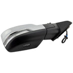 Mirror For 2019-2022 Ram 1500 RH Power Heated Power Fold with Blind Spot Chrome