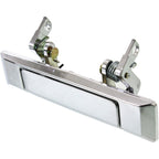 Exterior Door Handle For 80-83 Toyota Corolla Set of 2 Front Chrome Metal